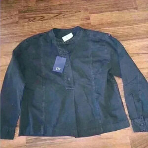 Women’s medium charcoal Gap military jacket